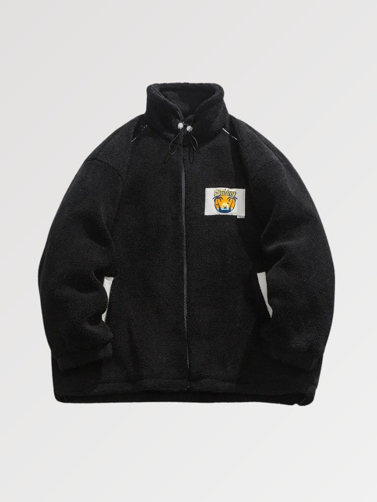Jacke aus dicker Wolle 'FUDAY' – Bomberjacke für die Übergangszeit, Premium-Qualität