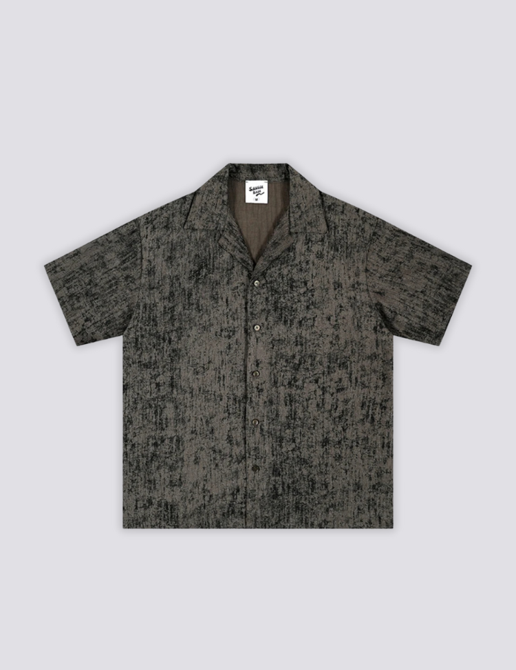 Hemd mit Vintage-Muster – Hemd im japanischen Stil für Herren