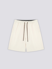 Weiße Baumwollshorts – Shorts im Streetwear-Stil für Herren und Damen