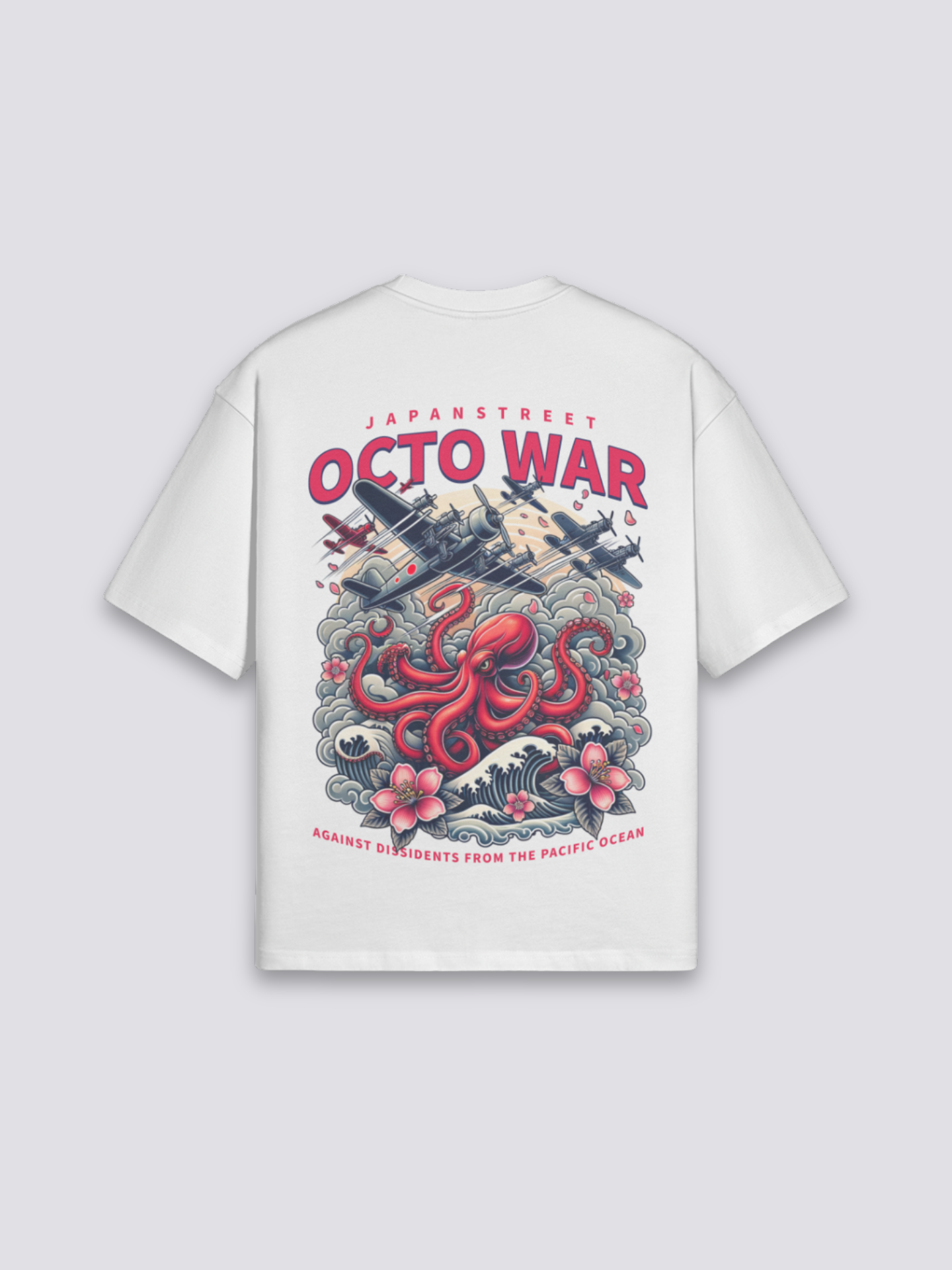 Oktopus T-Shirt – T-Shirt für den Alltag, Premium-Qualität