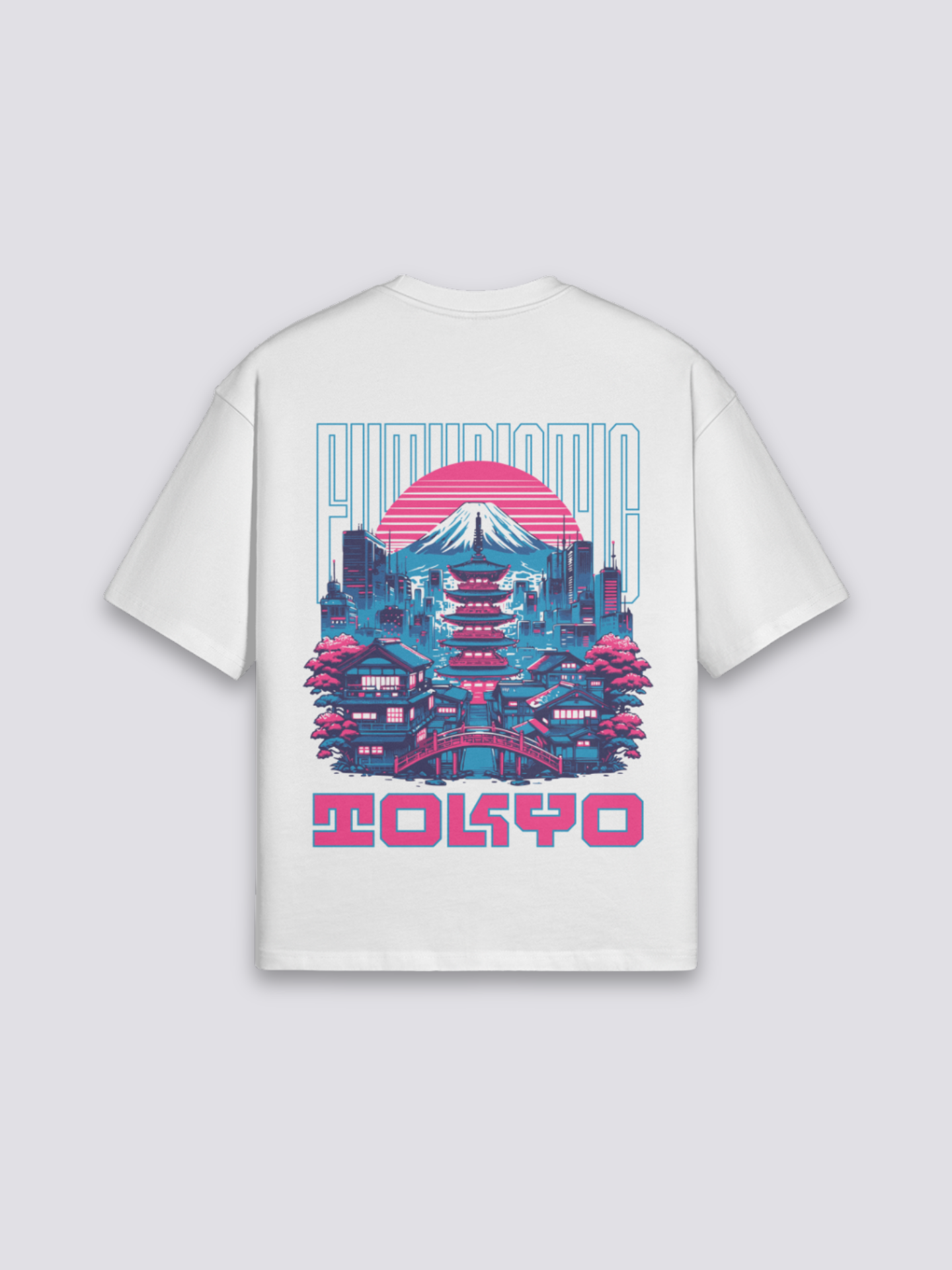 Tokio T-Shirt – Oversize, T-Shirt im japanischen Design