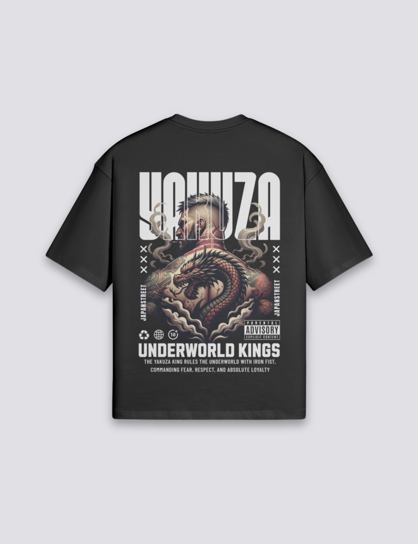 Yakuza T-Shirt – T-Shirt im Streetwear-Stil für Herren und Damen