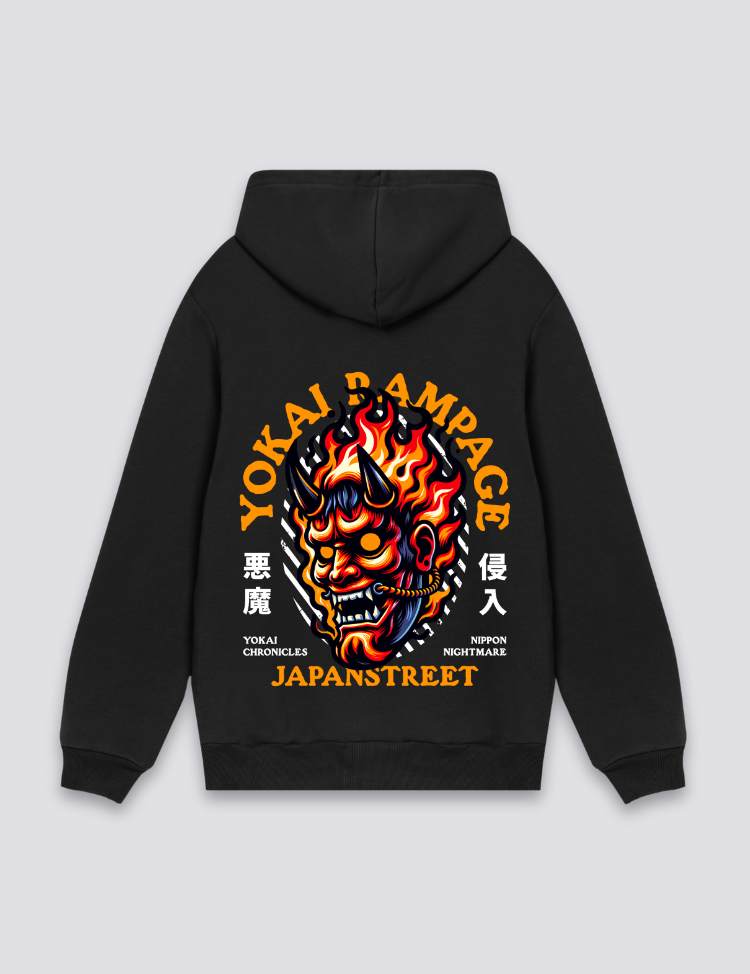 Yokai Hoodie – Hoodie im Streetwear-Stil für Herren und Damen