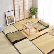 Quadratischer Tatami-Zabuton 'Ebina' – Zabuton, Kissen im japanischen Design