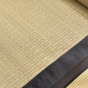 Quadratischer Tatami-Zabuton 'Ebina' – Detail: bequem, Kissen japanischen Stil