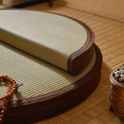 Runder Tatami-Zabuton 'Fujida' – Zabuton, Kissen im japanischen Design