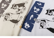 Japanisches T-Shirt mit Muster 'Ninomiya' – T-Shirt für den Alltag, Premium-Qualität