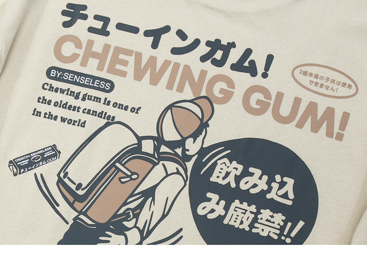 Japanisches Herren-T-Shirt 'Gumboy' – Nahaufnahme T-Shirt mit japanischem Motiv