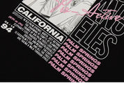Japanisches Manga-T-Shirt 'Yokote' – Nahaufnahme T-Shirt mit japanischem Motiv