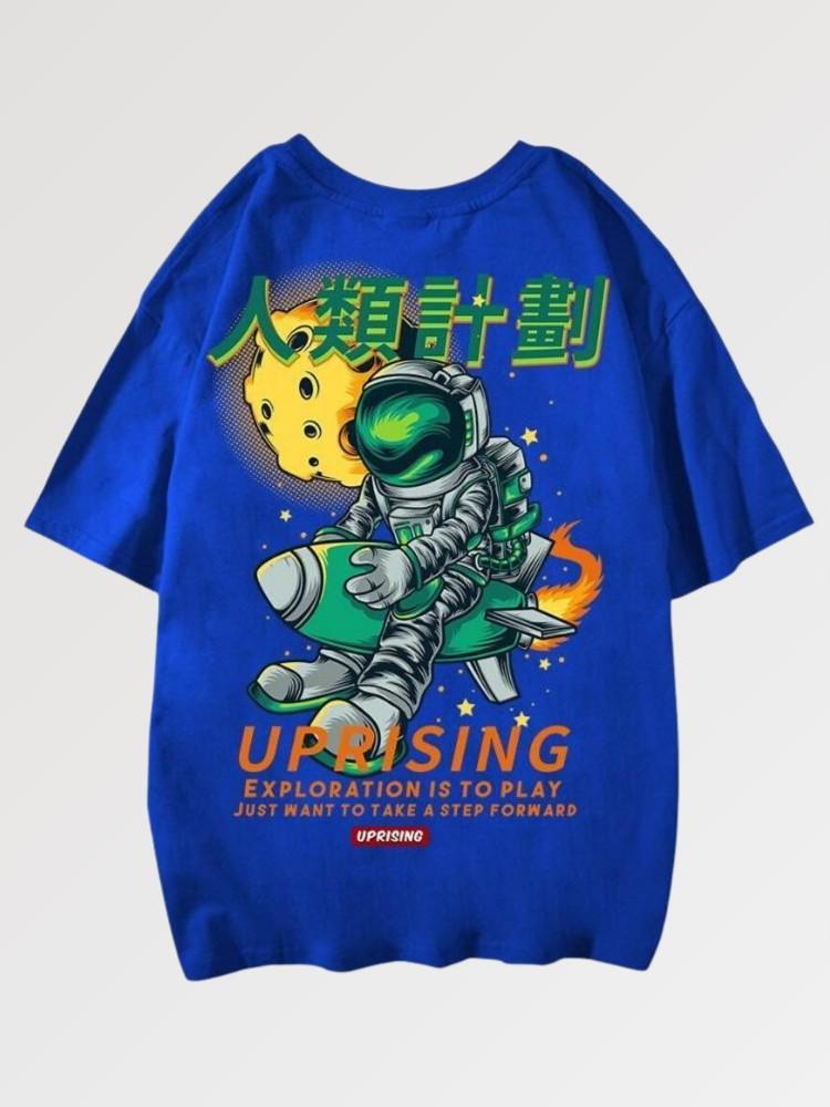 T-Shirt mit Astronautenmotiv 'Yuzzowa' – T-Shirt für den Alltag, Premium-Qualität