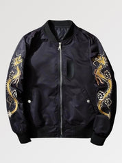 Fliegerbomberjacke 'Glory Bound' – bestickt, Bomberjacke im japanischen Design