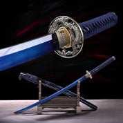Blauer Drache Katana – Katana im traditionellen japanischen Stil für Unisex