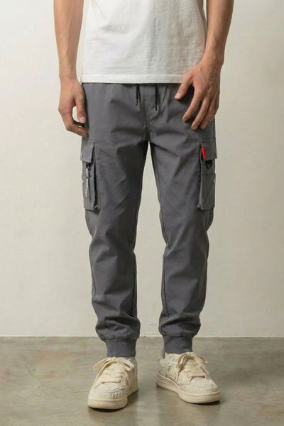 Cargo-Hose Grau 'Military Techwear'