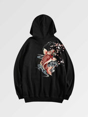 Karpfen Koi Sweatshirt 'Hamakodo' – Hoodie im Streetwear-Stil für Herren und Damen