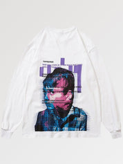 Cyberpunk-Sweatshirt 'Nerdz Édition' – Oversize, Sweatshirt im japanischen Design