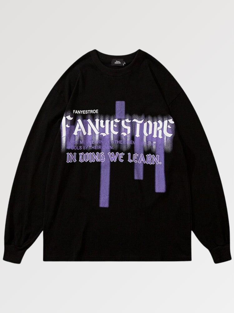 Cyberpunk-Sweatshirt 'Nerdz Édition' – Sweatshirt für den Alltag, Premium-Qualität