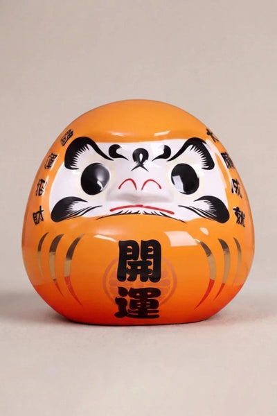 Daruma Kaiserorange 'Autorität' Kanji Kō - 皇
