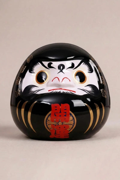 Daruma Schwarz 'Schatten' Kanji Kage - 影