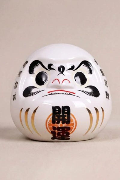 Daruma Weiß 'Heilig' Kanji Kami - 神