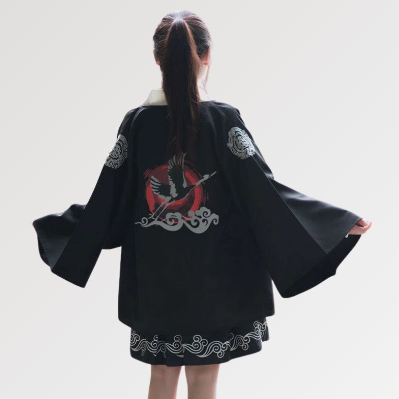 Kleid im Kimono-Set 'Erika' – Kimono im traditionellen japanischen Stil für Herren und Damen