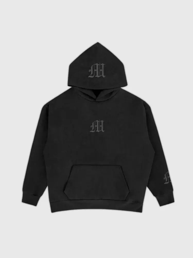 Bestickter Hoodie 'Matsuo Yatomi' – Oversize, Hoodie im japanischen Design