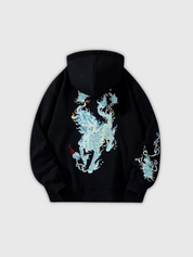 Hoodie mit Stickdesign 'Aizuma' – Hoodie im Streetwear-Stil für Herren und Damen