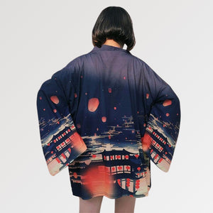 Furisode-Kimono 'Shizuka Jacke'