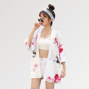 Geisha-Kimono-Jacke 'Sakura x Geiko' – Kimono für traditionelle Anlässe, Premium-Qualität