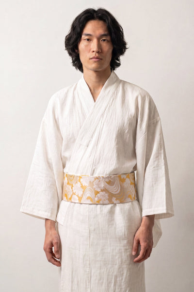 Goldener Obi-Gürtel 'Sanaé'
