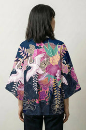 Haori für Frauen 'Kanoya' – Studioaufnahme Vorderseite