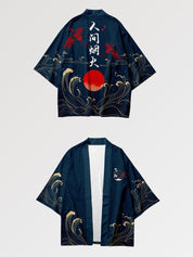 Herren-Haori-Jacke 'Okinawa Edition' – Kimono für traditionelle Anlässe, Premium-Qualität