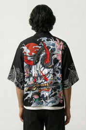 Samurai Haori 'Takeshido Oni' – Studioaufnahme Vorderseite