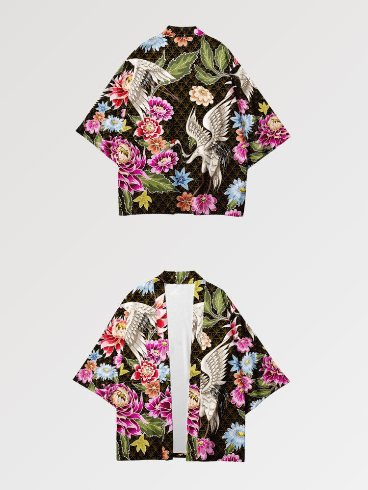 Haori für Damen 'Sakaide' – Kimono für traditionelle Anlässe, Premium-Qualität