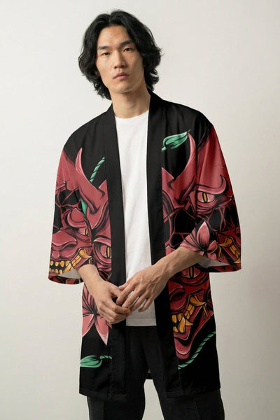 Happi Coat 'Oni Kuro'