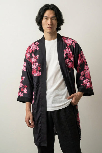 Happi Coat 'Sakura Koi'