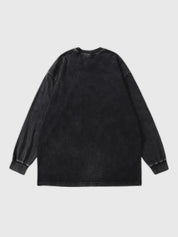 Harajuku-Stil-Sweatshirt 'Anime Girl' – Oversize, Sweatshirt im japanischen Design