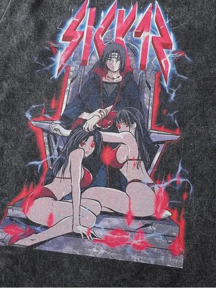 Harajuku-Stil-Sweatshirt 'Anime Girl' – Sweatshirt für den Alltag, Premium-Qualität