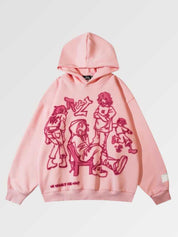 Kapuzenpullover Streetwear 'Okigami' – Hoodie im Streetwear-Stil für Herren und Damen
