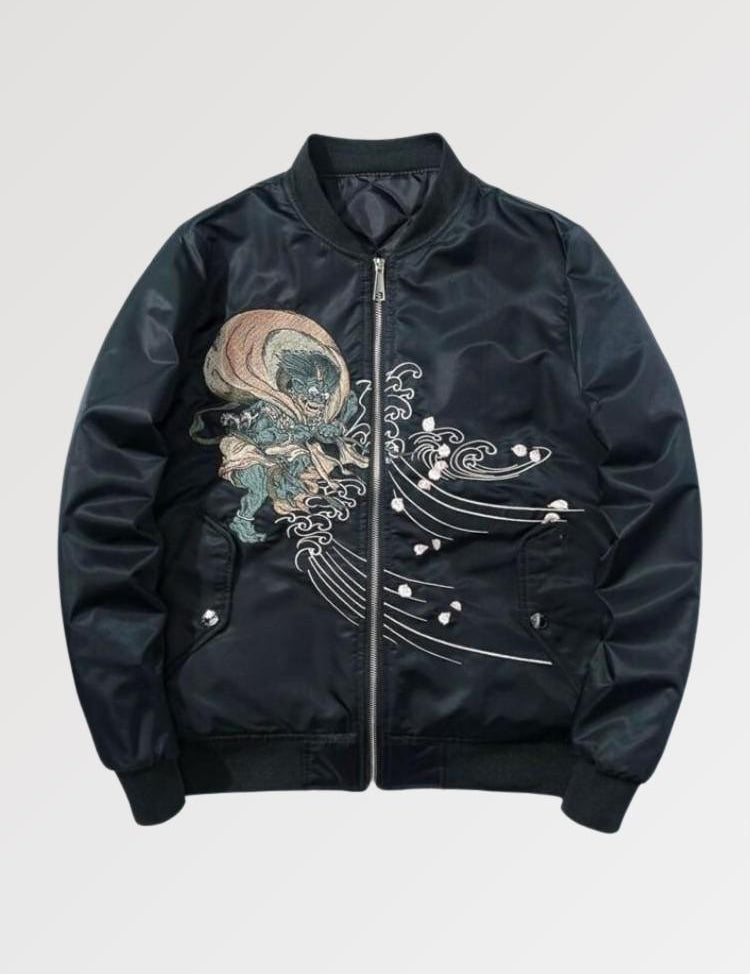 Hol dir deine japanische Bomberjacke für einen Streetwear-Stil mit Yakuza-Image
