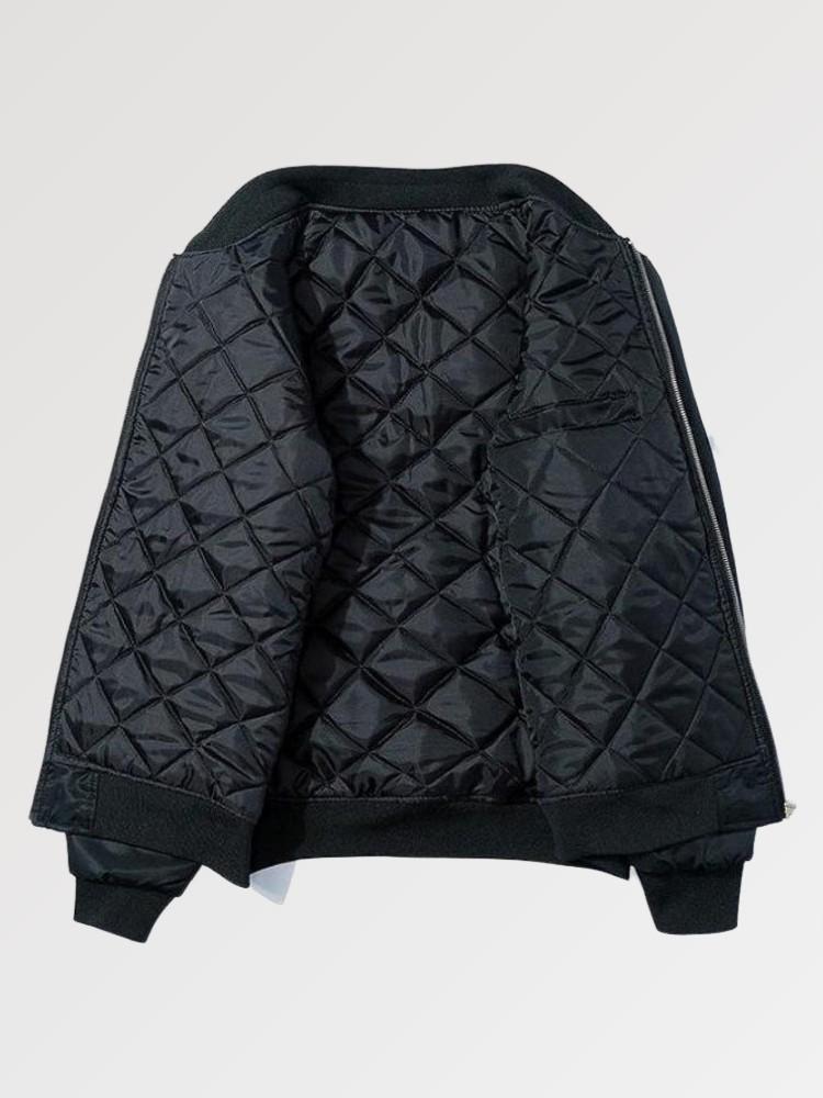 Japanische Bomberjacke 'Yokai Oniri' – Detail: japanisches Motiv, Bomberjacke japanischen Stil