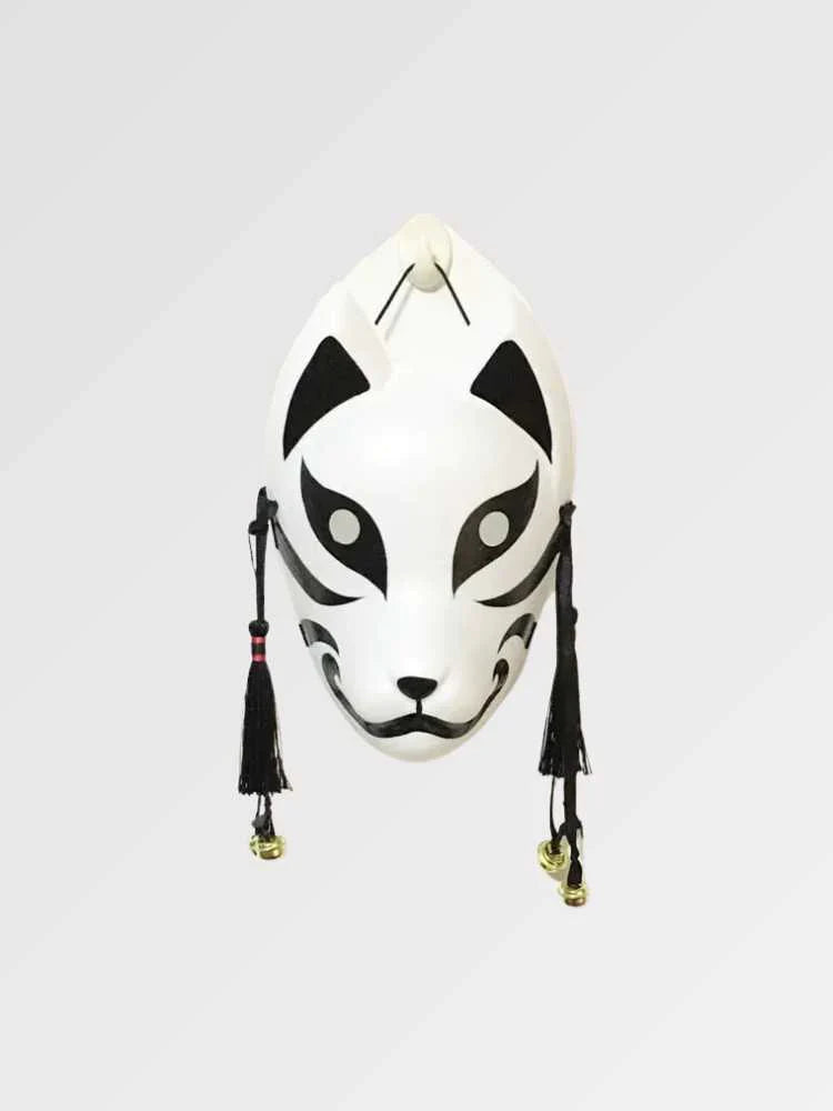 Japanische Katzenmaske 'Hoshi' – Maske im traditionellen japanischen Stil für Unisex