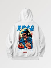 Japanischer Dämonen-Kapuzenpullover 'Gambler' – Oversize, Hoodie im japanischen Design