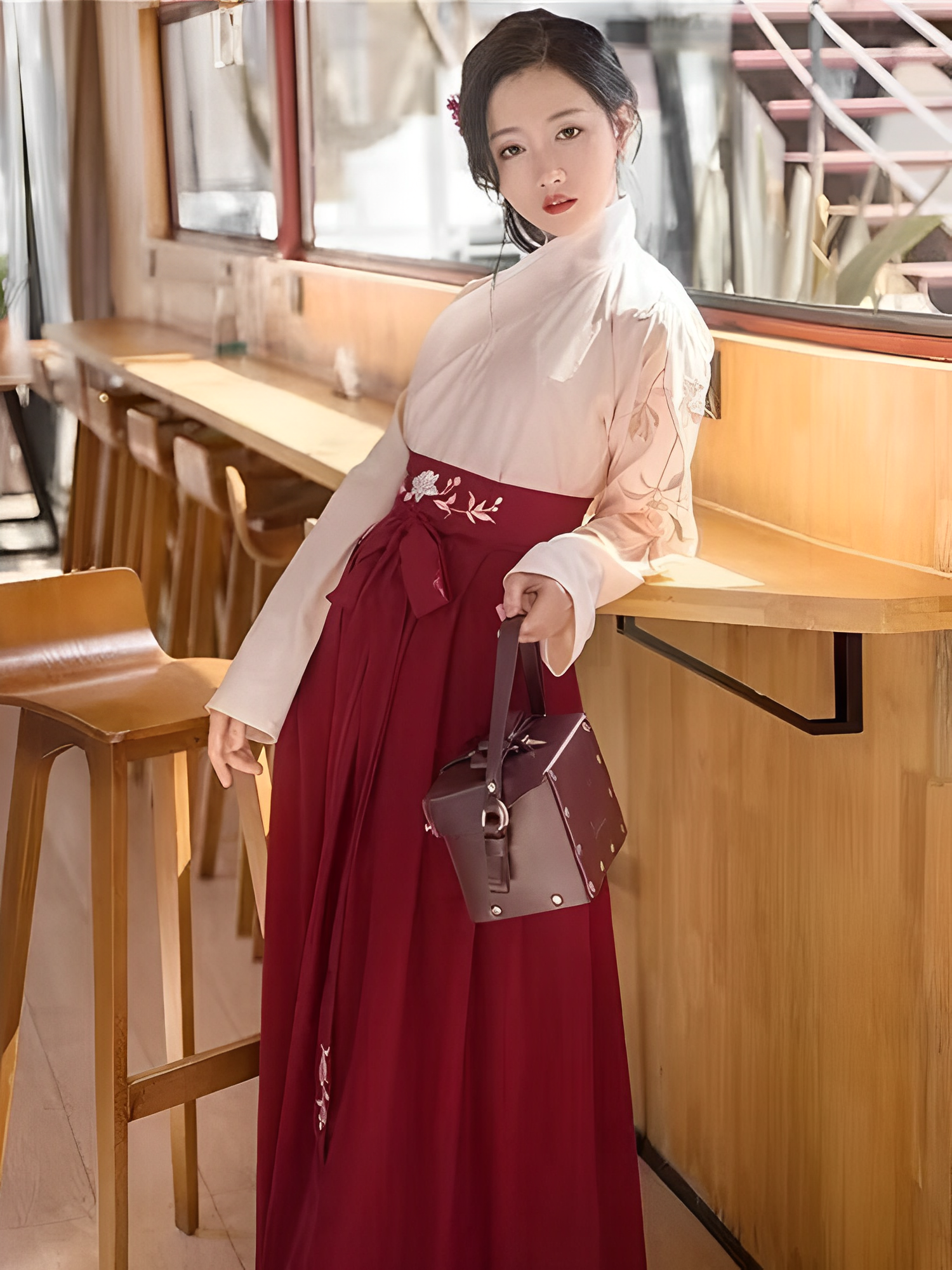 Japanisches Kleid in Übergröße 'Mizuki' – traditionelles Kleidungsstück im traditionellen japanischen Stil für Herren und