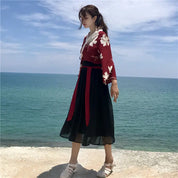 Japanisches Kleid für Frauen 'Yushoku' – Kimono für traditionelle Anlässe, Premium-Qualität