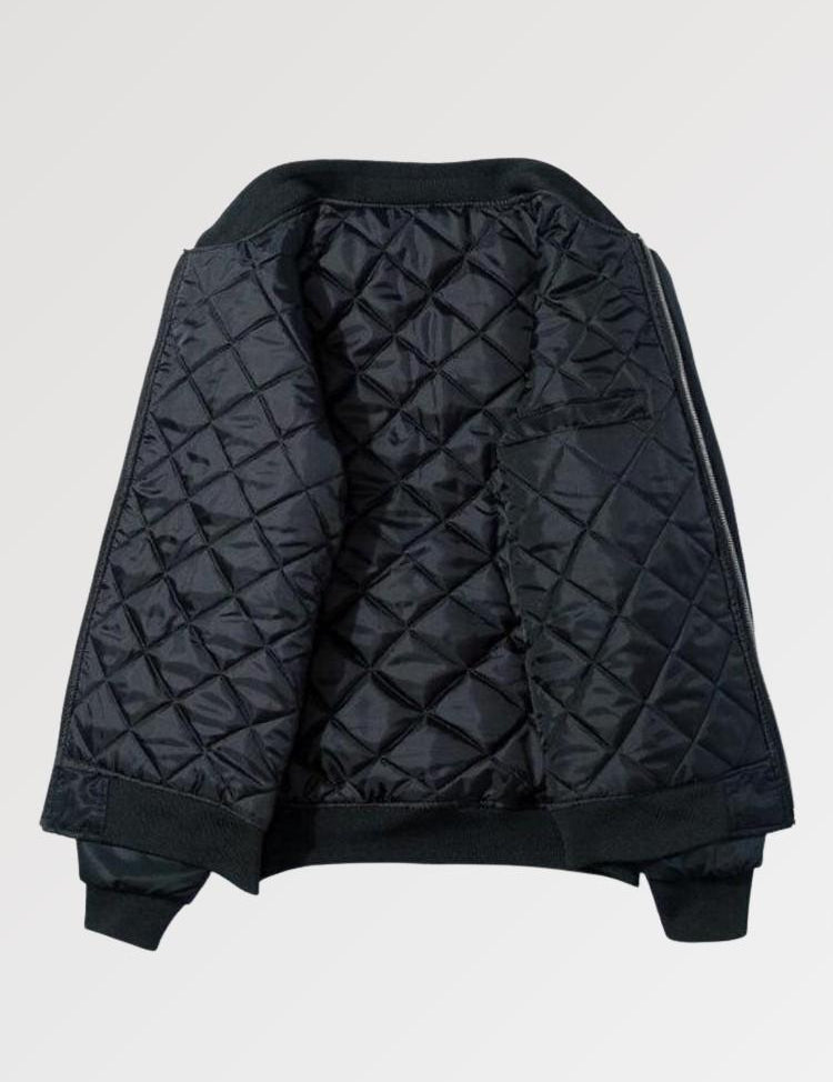 Japanische bestickte Bomberjacke 'Kori' – bestickt, Bomberjacke im japanischen Design