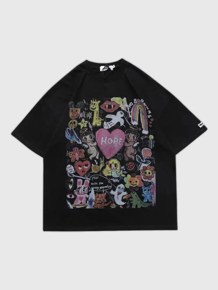 Japanisches Mädchen T-Shirt 'Tokoname' – T-Shirt im Streetwear-Stil für Herren und Damen