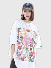 Japanisches Mädchen T-Shirt 'Tokoname' – Detail: japanisches Motiv, T-Shirt japanischen Stil