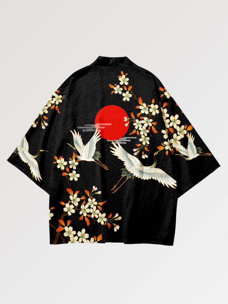 Japanischer Haori 'Kitakami' – Kimono im traditionellen japanischen Stil für Herren und Damen