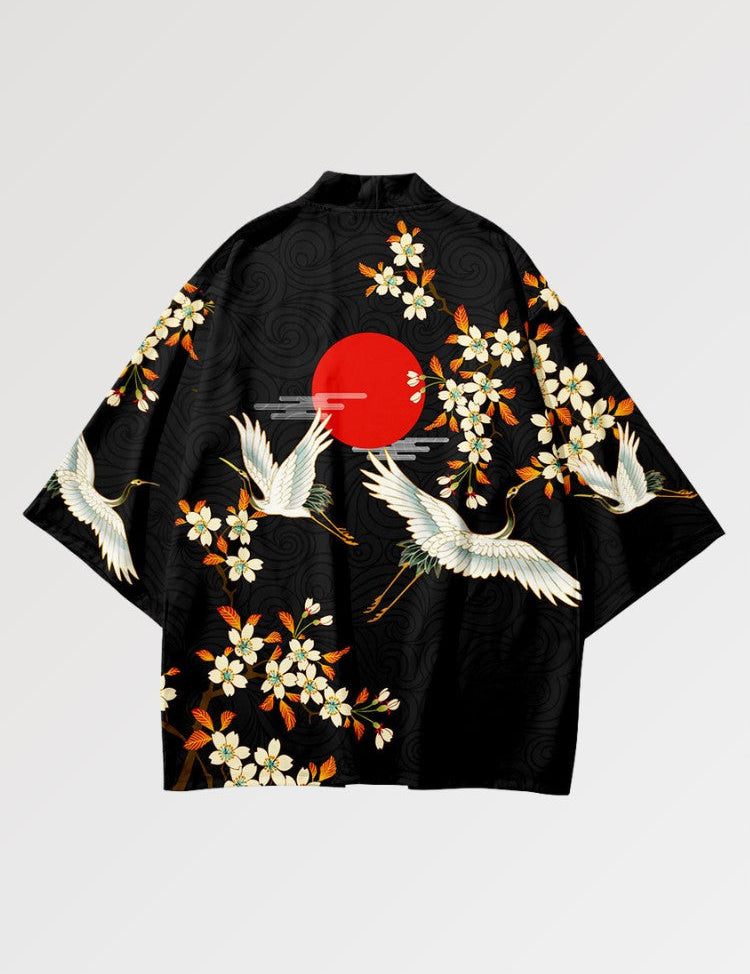 Japanischer Haori 'Kitakami' – Kimono im traditionellen japanischen Stil für Herren und Damen