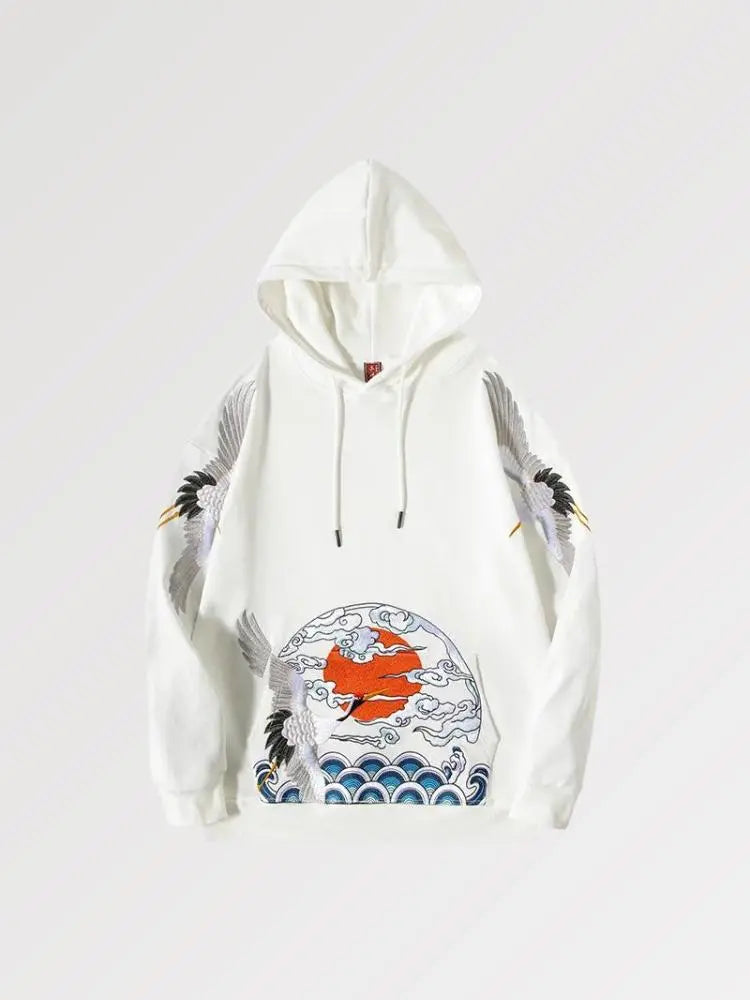 Japanischer Hoodie Streetwear 'Graff' – Oversize, Hoodie im japanischen Design